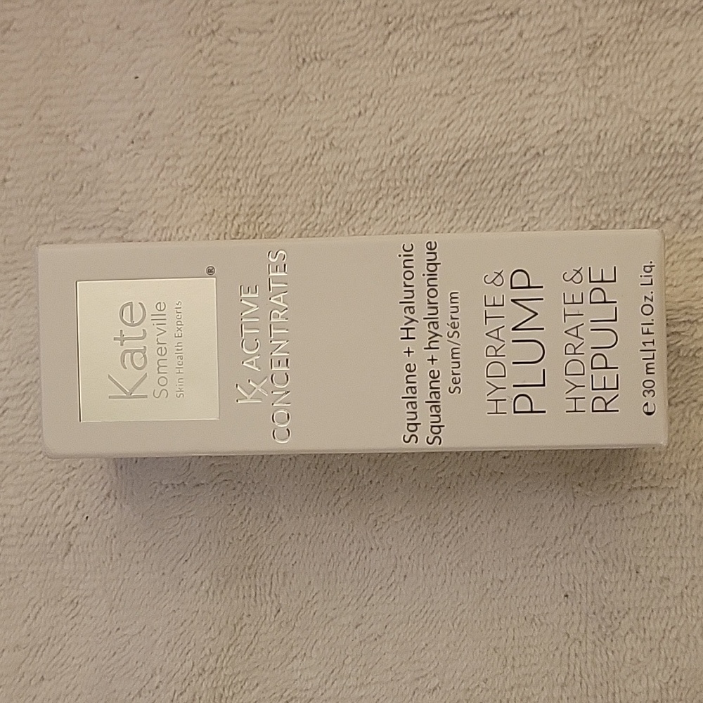 Kate Somerville CONCENTRATES SQUALANE + HYALURONIC SERUM 1 oz